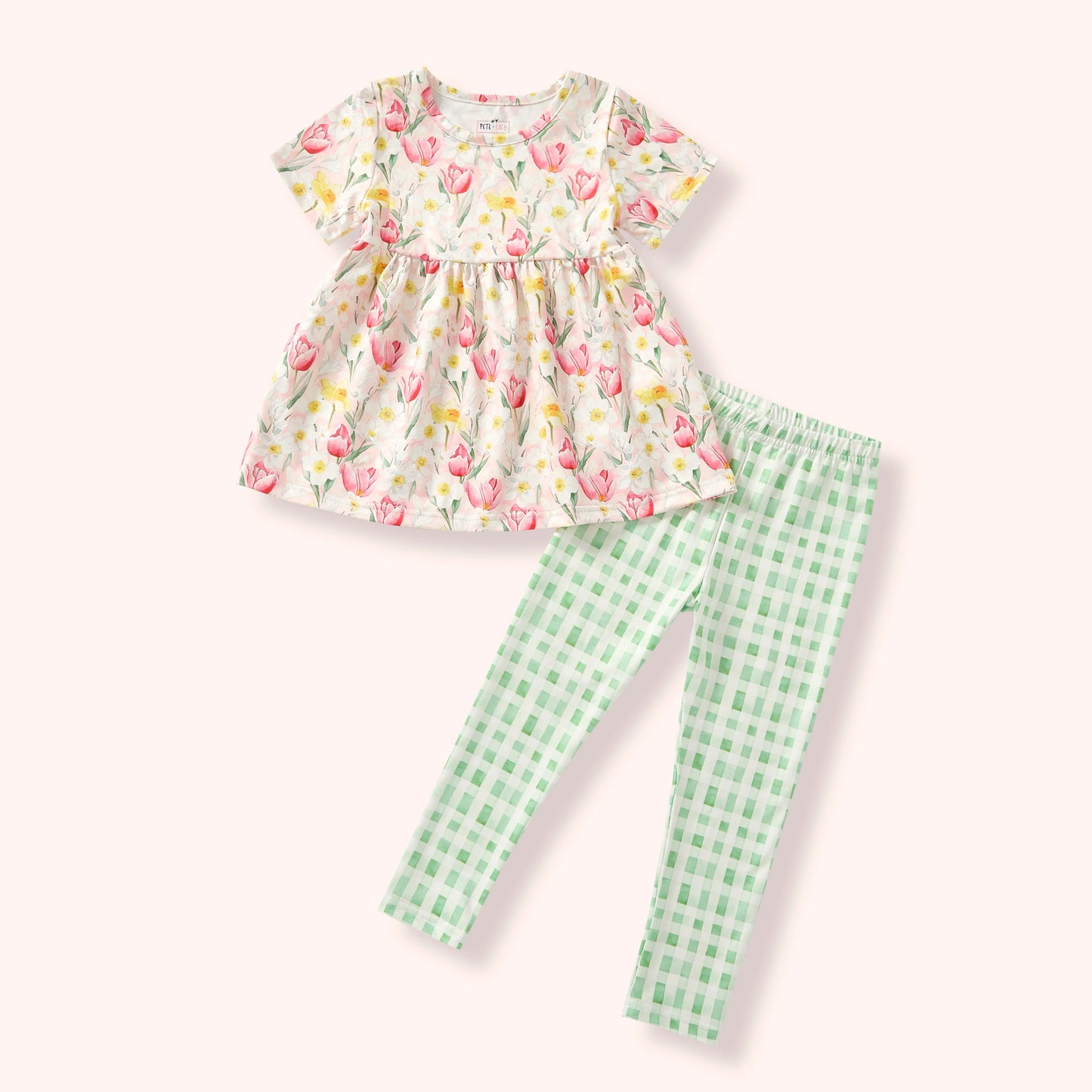 Spring Garden - Pants Set 2T