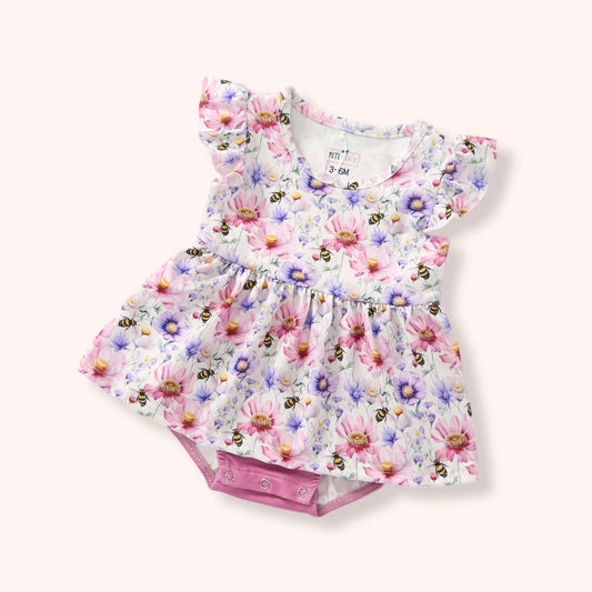 Honey Haven - Romper 6-9m